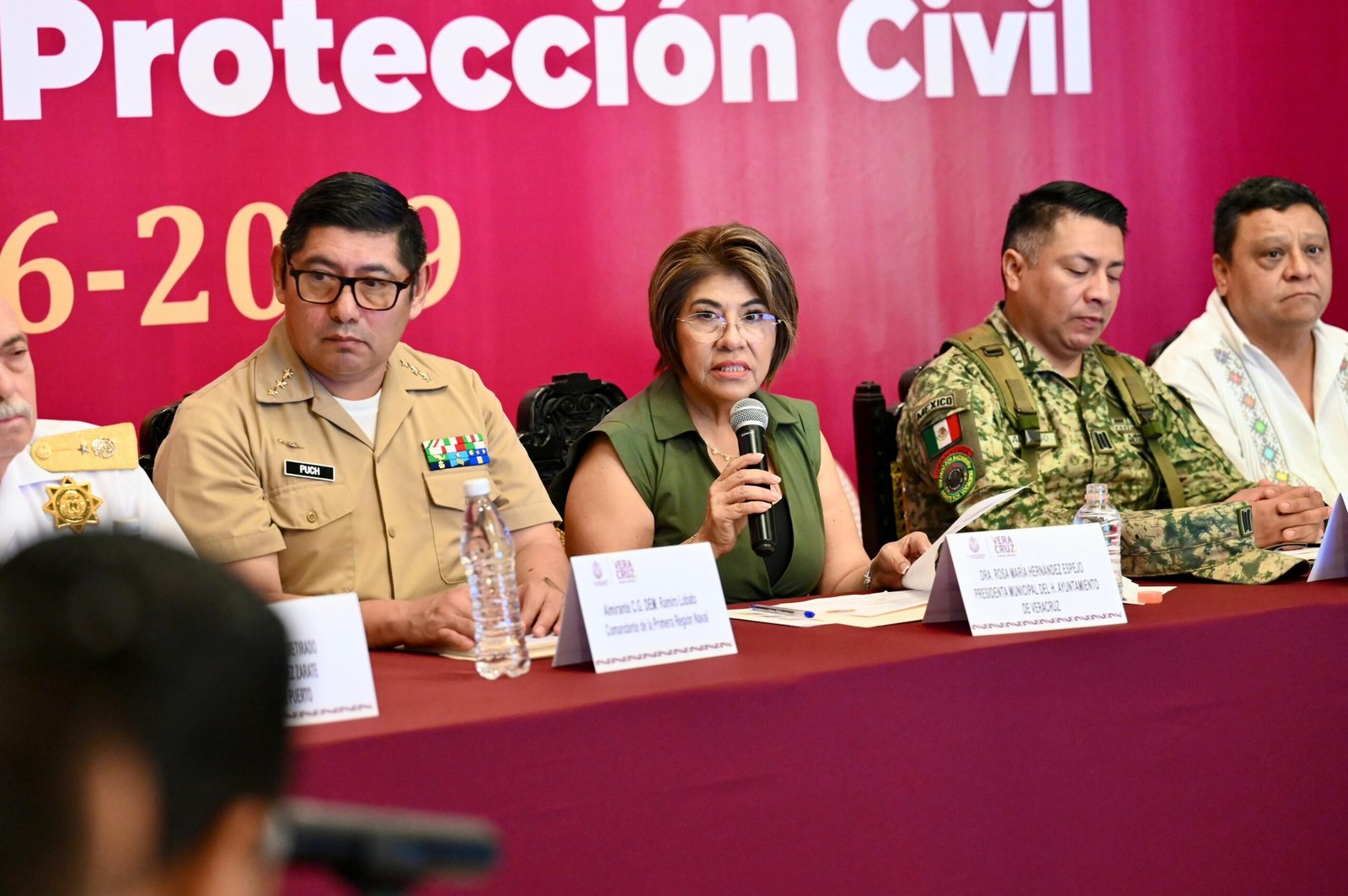 Instalan el Consejo Municipal de Protección Civil en la ciudad de Veracruz