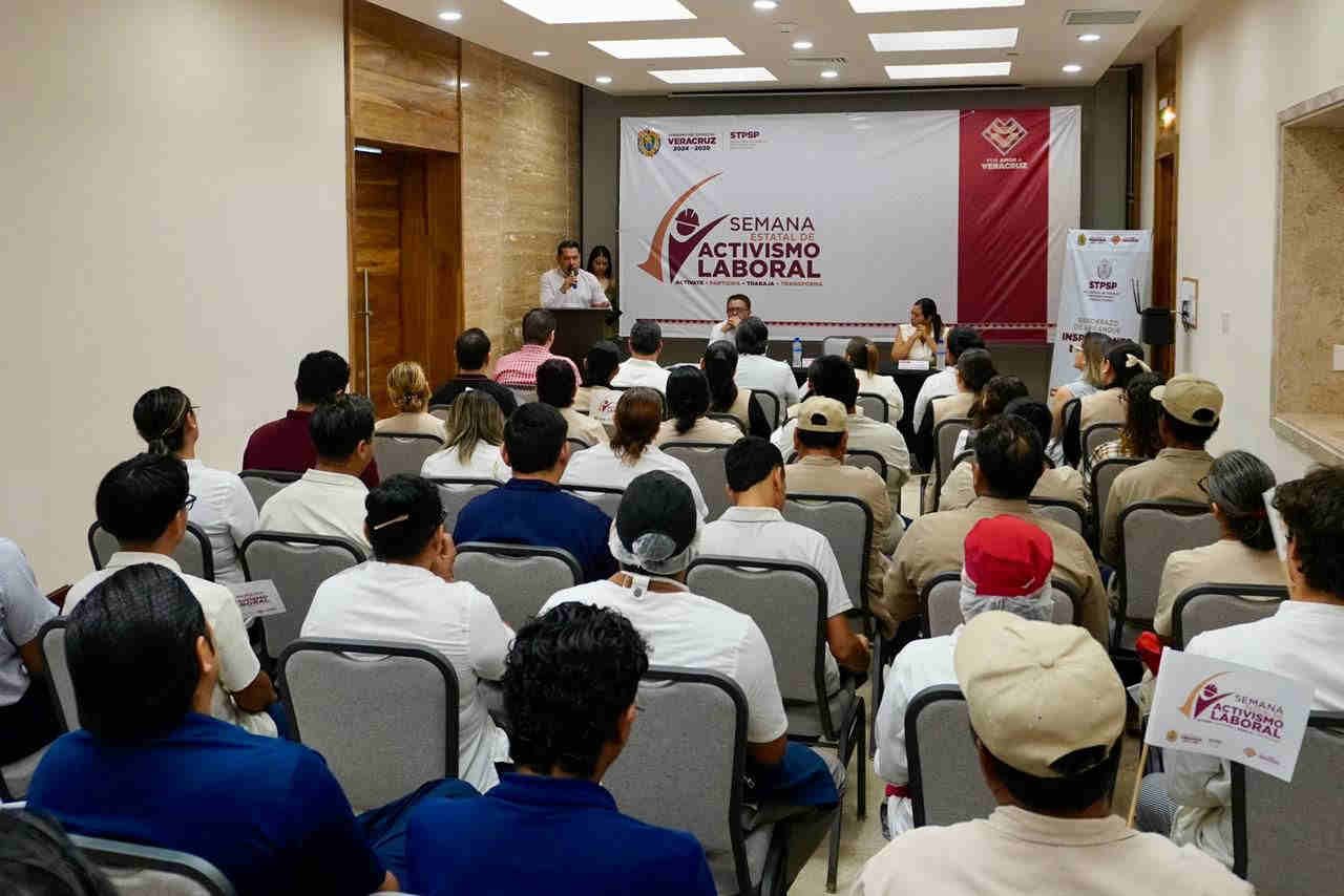 Despliega Veracruz Semana de Activismo Laboral en todo el estado