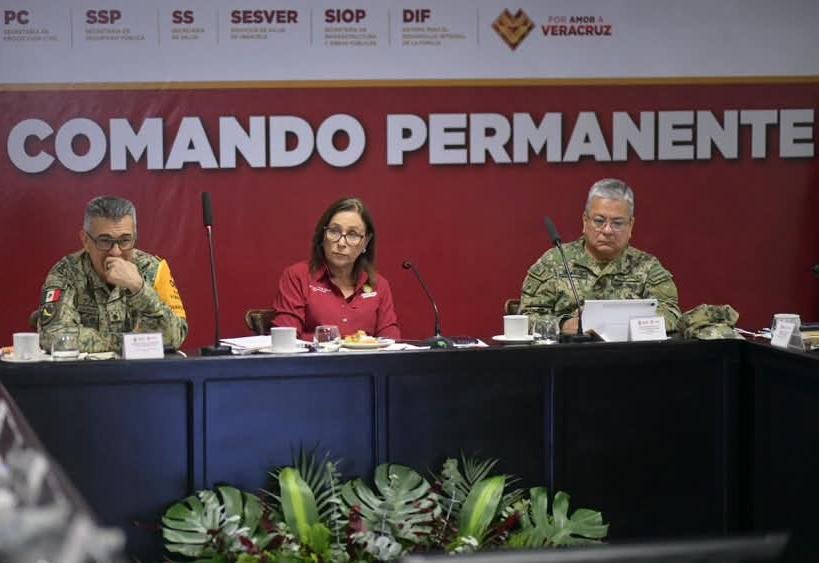 Instalan en Poza Rica Centro de Comando permanente ante evolución del Disturbio Tropical 92L